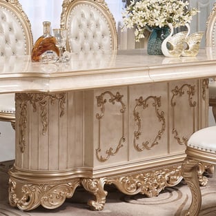 Buy Gold, Cream Homey Design  Dining Room 