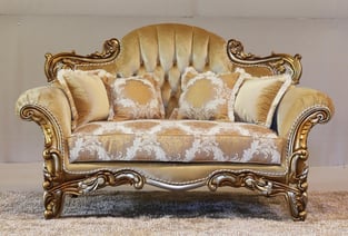 Order Brown, Gold, Silver European Furniture 43553-L  Living Room now