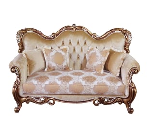 Buy now Brown, Gold, Antique, Silver European Furniture 38994-S-Set-4