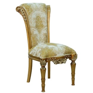 Order Bronze, Gold, Pearl, Ebony European Furniture 51955-DT-11PC-Gold Dining Room now