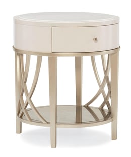 Accent Tables  Taupe, Light Grey, Off-White Caracole image