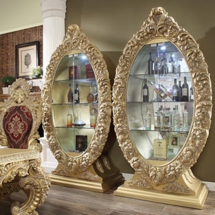 Dining Room  Rich Gold Homey Design  image