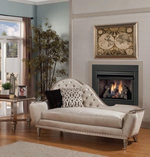 Buy Gold, Antique, Silver, Pearl White Benneti Living Room 