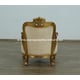 Classic Antique Bronze Gold Fabric 30016 BELLAGIO Chair Set 2 Pcs EUROPEAN FURNITURE