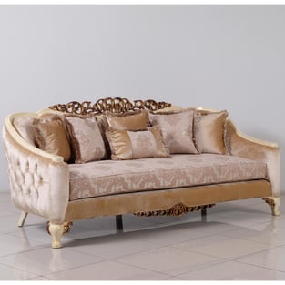 Buy Beige, Gold, Antique, Pearl European Furniture Living Room 