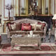 HD-1880-S Traditional Sofa in Taupe Fabric by Homey Design