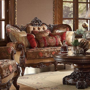 Order Burgundy, Brown Homey Design  HD-L39 Living Room now