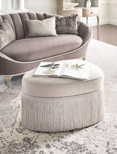 Living Room  Silver, Lavender Caracole image