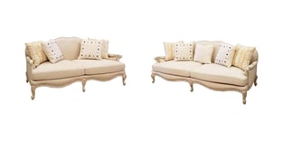 Buy Ivory, Cream Benneti Living Room 