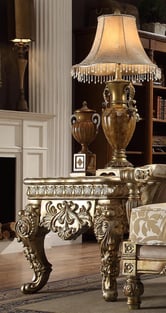 Living Room  Gold, Antique Homey Design  photo