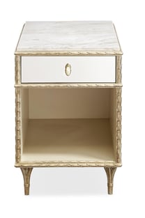 Buy White, Gold Caracole Accent Tables 