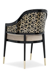 Buy Gold, Black, Ebony Caracole Dining Room 