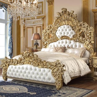 Bedroom  Rich Gold Homey Design  image