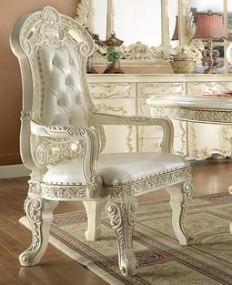 Buy White, Gold Homey Design  Dining Room 