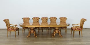 Dining Room  Bronze, Gold, Red European Furniture photo