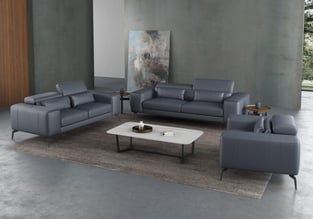 Smoke, Gray European Furniture EF-12550-S Living Room interior