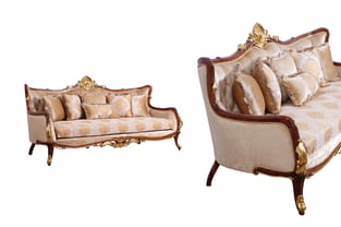 Living Room  Gold, Antique, Walnut European Furniture image