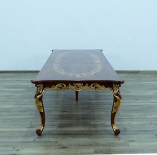 Dining Room  Brown, Gold, Red European Furniture image