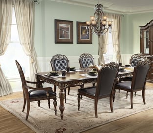 Cherry Cosmos Furniture 2034CHROS-Set-2 Dining Room interior