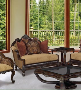 Living Room  Mahogany, Brown, Cherry, Chestnut, Orange Benneti image