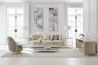 Buy Gold, Gray Caracole Living Room 