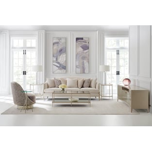 Buy Gold, Gray Caracole Living Room 