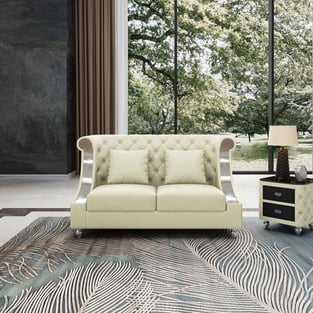 Buy Off-White European Furniture Living Room 