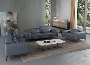 Smoke, Gray European Furniture EF-12550-C Living Room interior