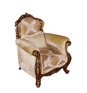 Buy Brown, Gold, Antique, Silver European Furniture Living Room 