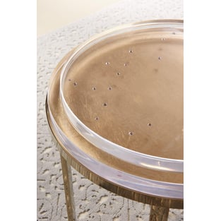 Accent Tables  Gold, Metal Caracole photo