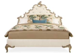 Buy Gold, Cream Caracole Bedroom 