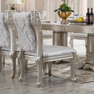 Order Antique Silver Homey Design  HD-5800-DTSET-10PC Dining Room now