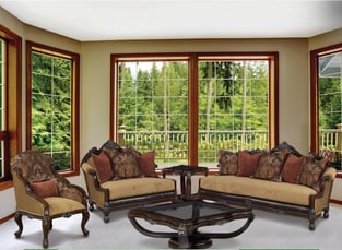 Mahogany, Brown, Cherry, Chestnut, Orange Benneti Benetti's-Francesca-Chair Living Room interior