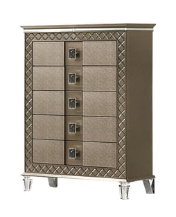 Order Bronze Cosmos Furniture Coral-K-Set-5 Bedroom now