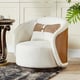 Thumbnail of Living Room  White, Brown Homey Design  image