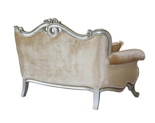 Buy Antique, Silver European Furniture Living Room 