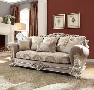 Living Room  Silver, Metallic Homey Design  image