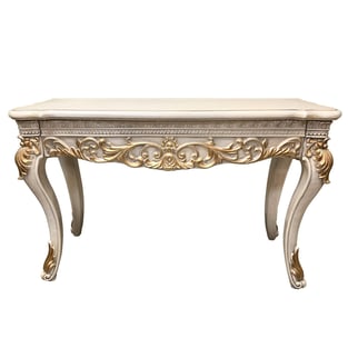 Accent Tables  White, Gold Homey Design  image