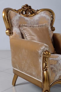 Buy Bronze, Gold European Furniture Living Room 