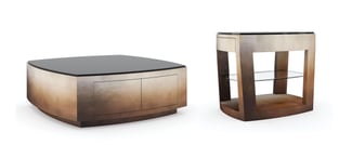 Accent Tables  Brown, Smoked Caracole image