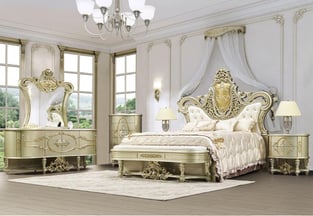 Order Gold Homey Design  HD-CK958-1-3PC Bedroom now