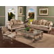 Thumbnail of Buy Gold, Silver, Light Gray Benneti Living Room 