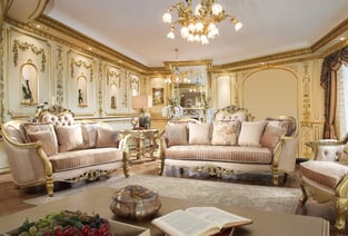 Buy Gold, Champagne Homey Design  Living Room 