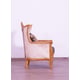 Luxury Sand Black & Gold Wood Trim MODIGLIANI Sofa Set 4 Pcs EUROPEAN FURNITURE 