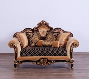 Buy Gold, Antique, Silver, Black European Furniture Living Room 