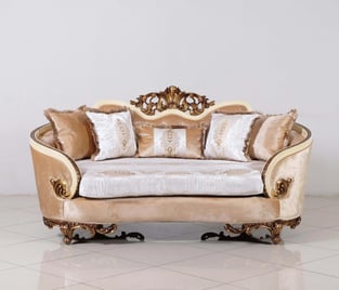 Buy Beige, Gold, Antique European Furniture Living Room 