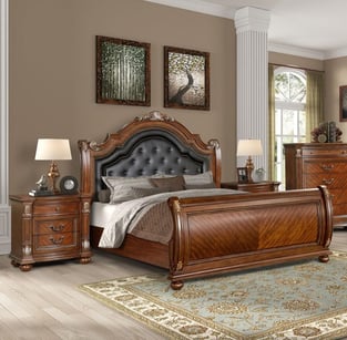 Bedroom  Caramel Cosmos Furniture image