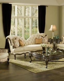 Living Room  Dark Brown, Cream Benneti image