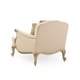 Dressy Ivory & Gold Palette Traditional Accent Chair Set 2Pcs SAVOIR FAIRE by Caracole 