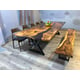 Thumbnail of Black, Wood European Furniture WVT0044-118-T Dining Room interior